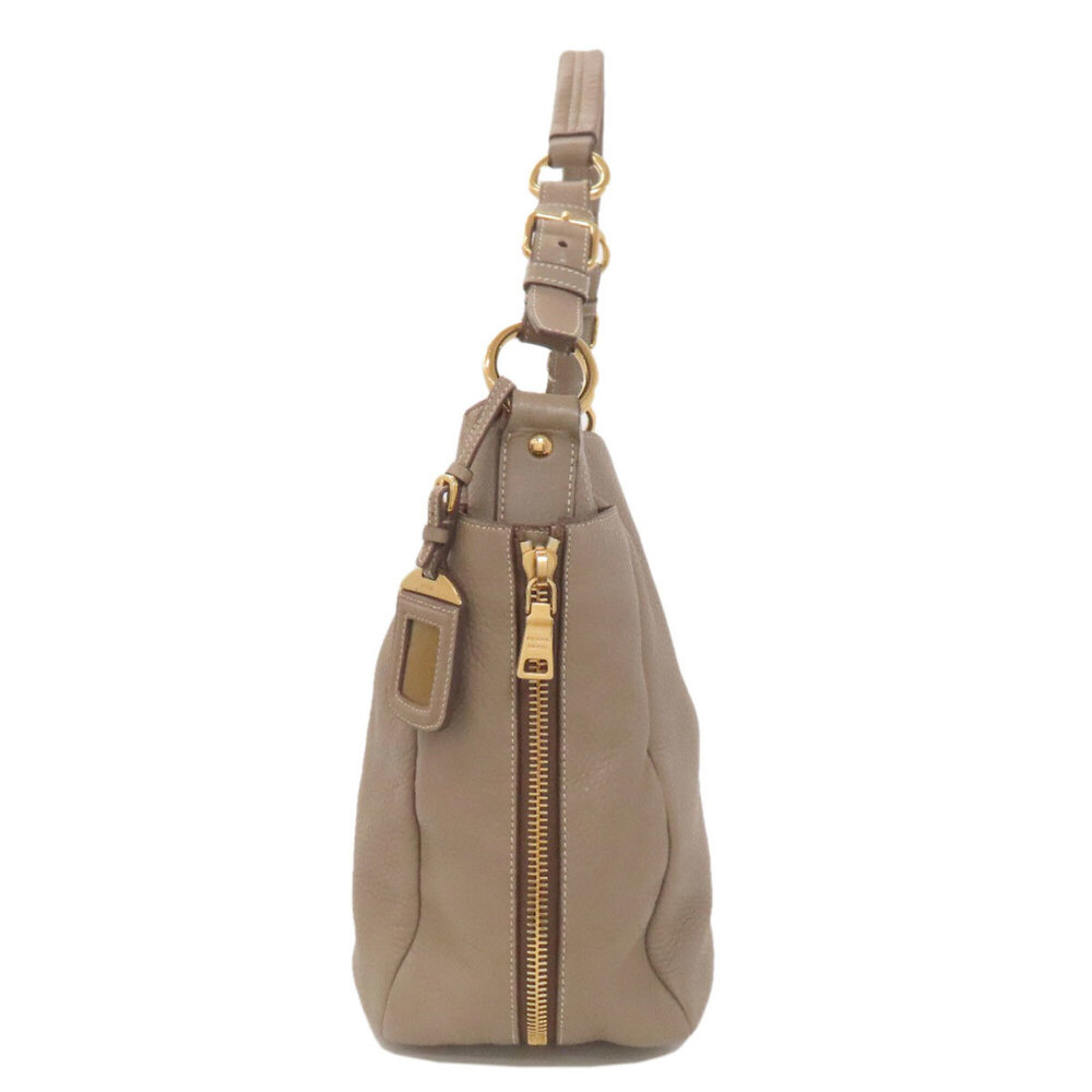 Prada One-Shoulder Tote Bag Calfskin Women's PRADA - Picture 3 of 16